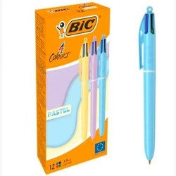 Penna gel Bic Multicolore Torta 0,32 mm 12 Pezzi