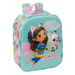 Zaino Scuola Gabby's Dollhouse 22 x 27 x 10 cm 3D