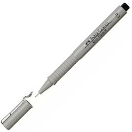 Pennarelli Faber-Castell Ecco Pigment 0,2 mm Nero (10 Unità)