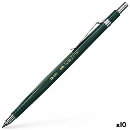 Portamine Faber-Castell Tk 4600 Verde 0,7 mm (10 Unità)