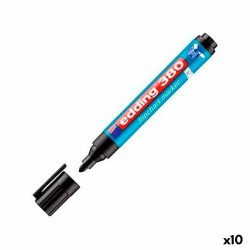 Pennarello Edding 380 Flipchart Nero (10 Unità)
