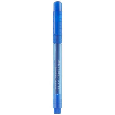 Pennarelli Faber-Castell Broadpen Document 1554 Azzurro (10 Unità)