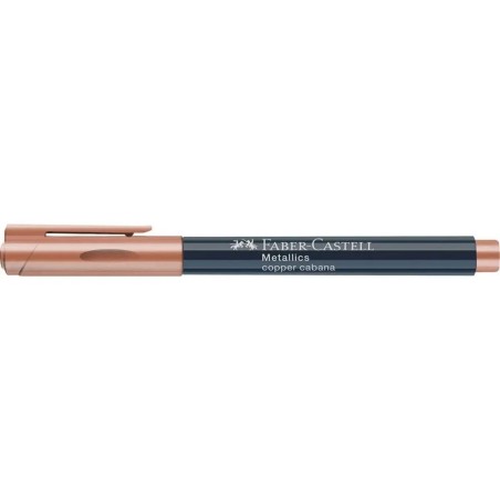 Pennarello Faber-Castell Metallics Copper Cabana (10 Unità)