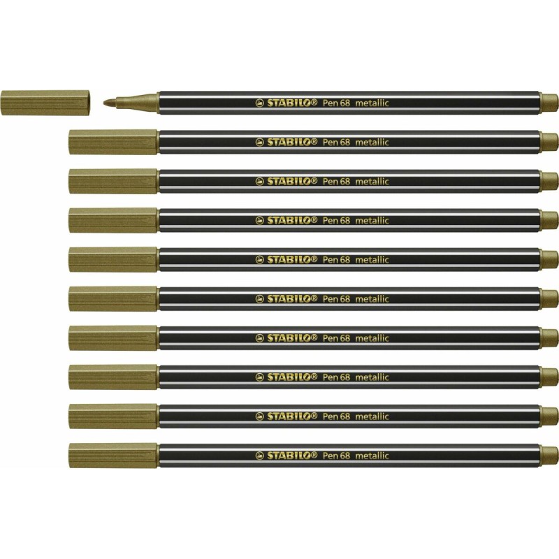 Pennarelli Stabilo Pen 68 metallic (10 Pezzi) Pennarelli Stabilo Pen 68 metallic (10 Pezzi)