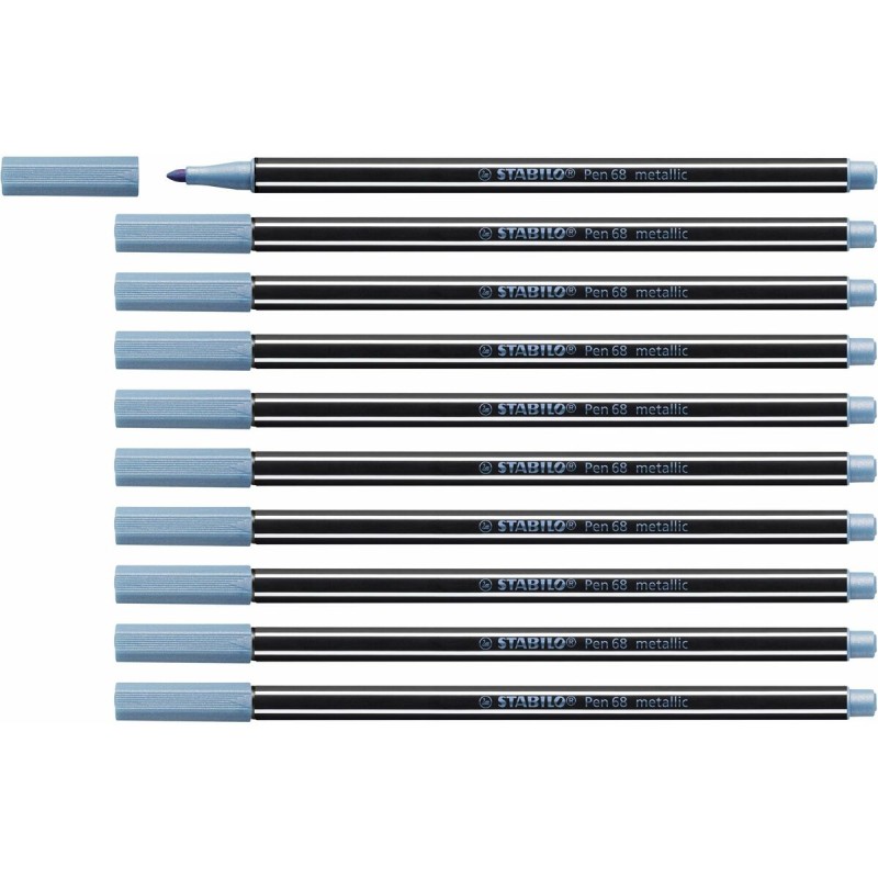 Pennarelli Stabilo Pen 68 metallic (10 Pezzi) Pennarelli Stabilo Pen 68 metallic (10 Pezzi)