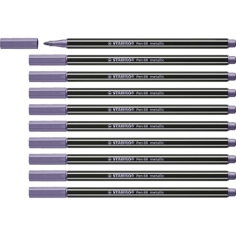 Pennarelli Stabilo Pen 68 metallic (10 Pezzi) Pennarelli Stabilo Pen 68 metallic (10 Pezzi)