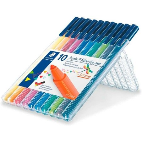 Set di Pennarelli Staedtler Triplus color 10 Unità