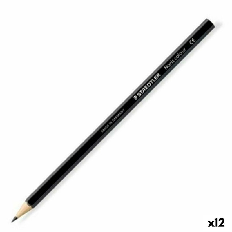 Matite colorate Staedtler Wopex Nero (12 Unità) Matite colorate Staedtler Wopex Nero (12 Unità)