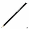 Matite colorate Staedtler Wopex Nero (12 Unità)
