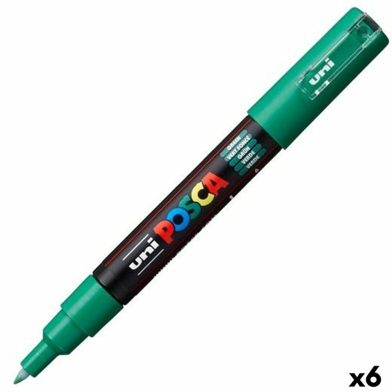 Pennarelli POSCA PC-1M Verde (6 Unità) Pennarelli POSCA PC-1M Verde (6 Unità)