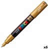 Pennarelli POSCA PC-1M Dorato (6 Unità)