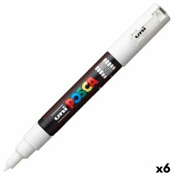 Pennarelli POSCA PC-1M Bianco Nero (6 Unità)