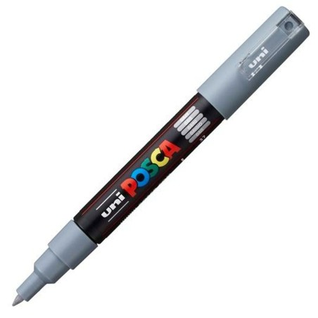 Pennarelli POSCA PC-1M Grigio (6 Unità)