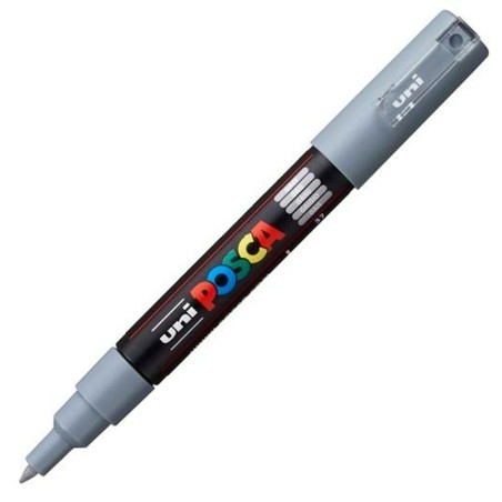 Pennarelli POSCA PC-1M Grigio (6 Unità)
