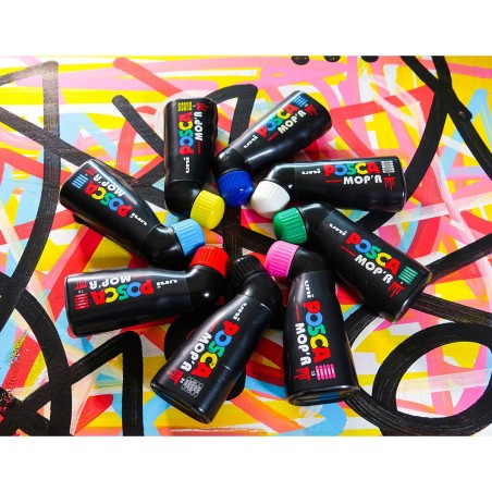 Pennarello POSCA MOP´R PC-22 Azzurro (4 Unità)