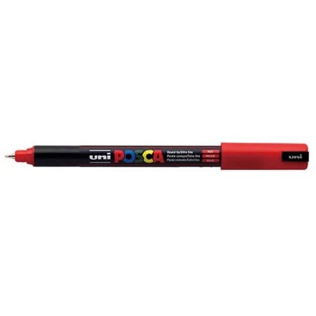 Pennarello POSCA PC-1MR in metallo Rosso (6 Unità)