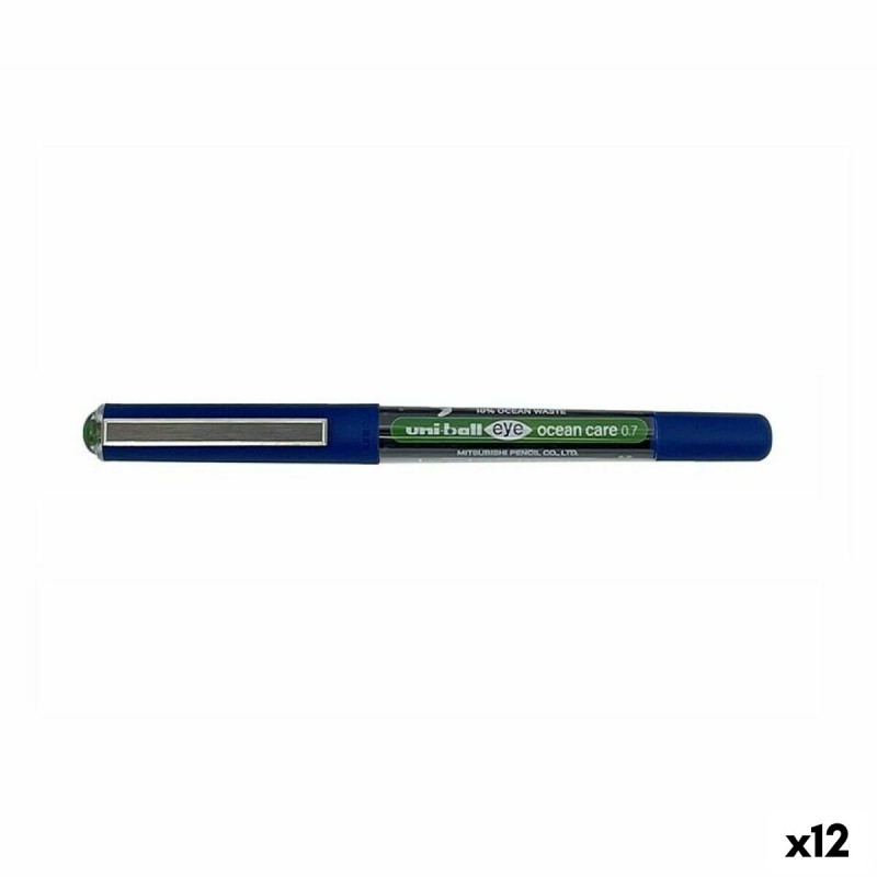 Penna a inchiostro liquido Uni-Ball Eye Ocean Care 0,7 mm Verde (12 Unità) Penna a inchiostro liquido Uni-Ball Eye Ocean Care 0,7 mm Verde (12 Unità)