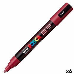 Pennarello per vernice acrilica POSCA PC-3M Vino Rosso 0,9-1,3 mm (6 Unità)