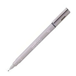 Marcatore permanente Uni-Ball PINBR-200(S) Grigio scuro 12 Pezzi