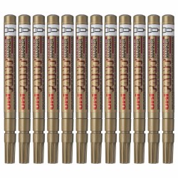 Marcatore permanente Uni-Ball Paint PX-21L Dorato 12 Pezzi