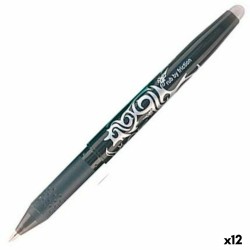 Penna Pilot Frixion Ball Inchiostro cancellabile Nero 0,4 mm 0,7 mm (12 Unità)