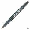 Penna Pilot Frixion Ball Inchiostro cancellabile Nero 0,4 mm 0,7 mm (12 Unità)