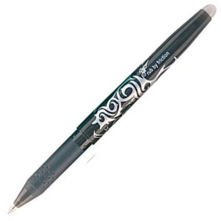 Penna Pilot Frixion Ball Inchiostro cancellabile Nero 0,4 mm 0,7 mm (12 Unità)