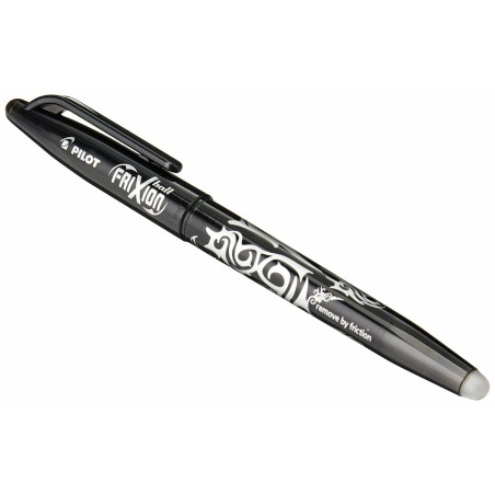 Penna Pilot Frixion Ball Inchiostro cancellabile Nero 0,4 mm 0,7 mm (12 Unità)