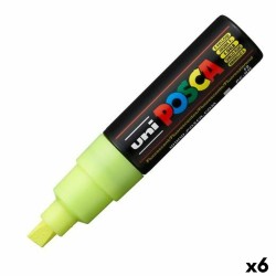 Pennarello POSCA PC-8K Fluor Giallo (6 Unità)