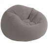 Poltrona Gonfiabile Intex Grigio 107 x 69 x 104 cm 114 x 71 x 114 cm (6 Unità)