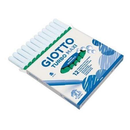 Set di Pennarelli Giotto Turbo Maxi Verde (5 Unità)