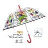 Ombrelli The Avengers Perletti Trasparente Fibra di Vetro 74 cm Per bambini