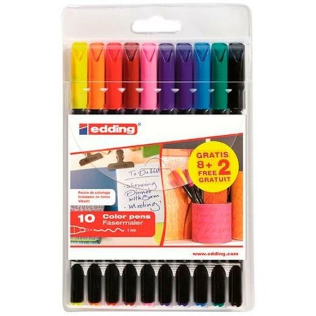Set di Pennarelli Edding 1200 Confezione (20 Unità)