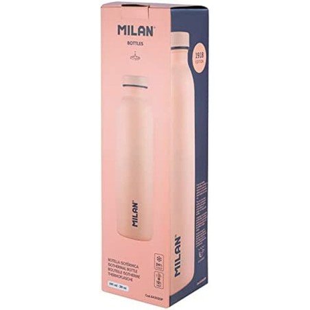 Bottiglia Térmica Milan 1918 Rosa Acciaio inossidabile 591 ml
