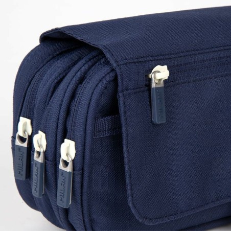 Astuccio Scuola Milan Serie1918 Azzurro 13 x 24 x 10 cm