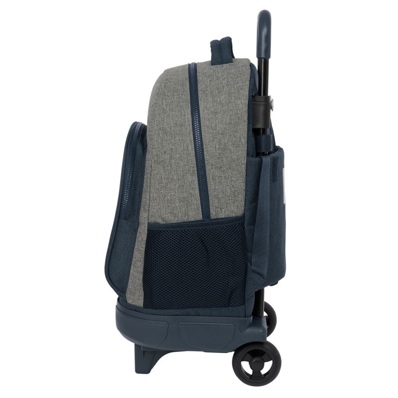 Trolley per la Scuola Safta Azzurro Grigio 33 x 22 x 45 cm Trolley per la Scuola Safta Azzurro Grigio 33 x 22 x 45 cm