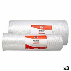 Bolla di carta Fixo Trasparente 0,6 x 5 m (3 Unità)