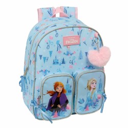 Zaino Scuola Frozen Ice magic Azzurro Chiaro 28 x 34 x 10 cm