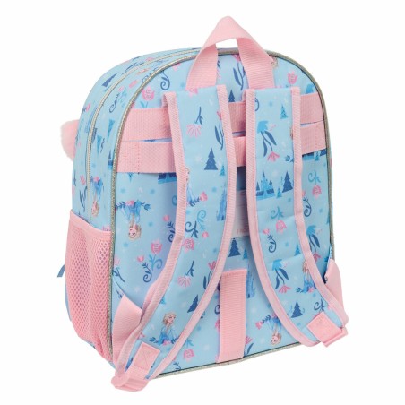 Zaino Scuola Frozen Ice magic Azzurro Chiaro 28 x 34 x 10 cm