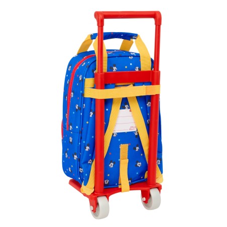 Trolley per la Scuola Mickey Mouse Clubhouse Good day Azzurro 20 x 28 x 8 cm