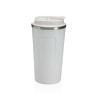 Bicchiere con Tappo Versa Bianco Acciaio polipropilene 510 ml