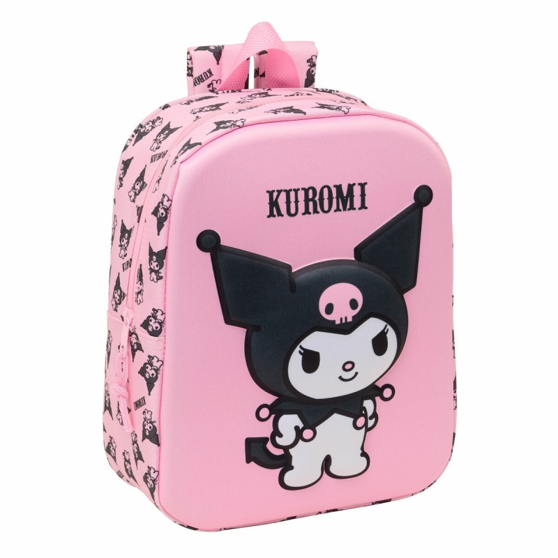 Zaino Scuola Kuromi Rosa 22 x 27 x 10 cm Zaino Scuola Kuromi Rosa 22 x 27 x 10 cm
