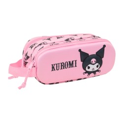 Portaoggetti Doppio Kuromi Rosa 21 x 8 x 6 cm