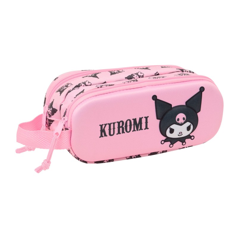 Portaoggetti Doppio Kuromi Rosa 21 x 8 x 6 cm Portaoggetti Doppio Kuromi Rosa 21 x 8 x 6 cm