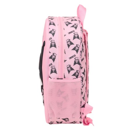 Zaino Scuola Kuromi Rosa 27 x 33 x 10 cm