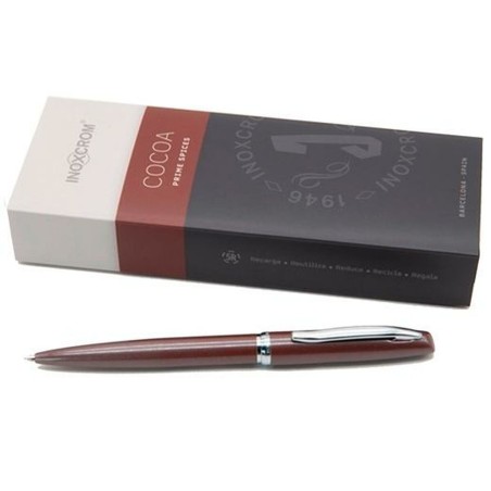 Penna Inoxcrom Prime Spices Cocoa 1 mm Acciaio inossidabile Marrone