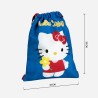 Zainetto con Cordini Hello Kitty Azzurro 27 x 33 cm