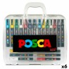 Set di Pennarelli POSCA Multicolore (6 Unità)