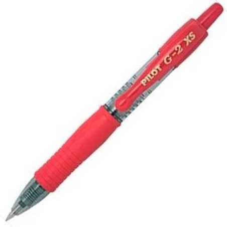 Penna Roller Pilot G-2 XS Retrattile Rosso 0,4 mm (12 Unità)