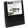Blocco da disegno Royal & Langnickel Nero A6